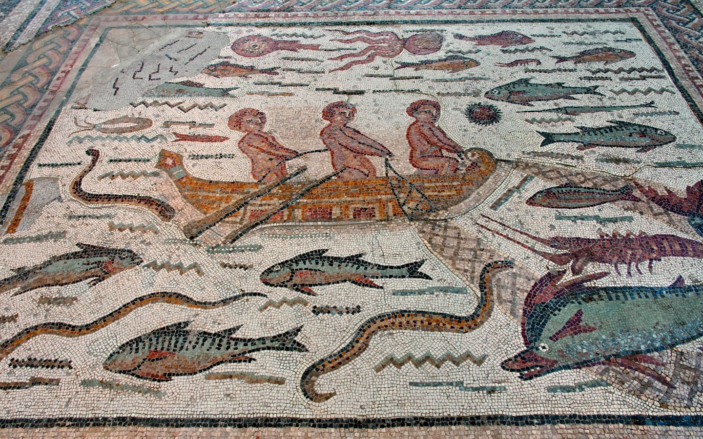 Mosaico de la Casa de Hippolytus - ©Ayto-Alcala-de-Henares_Comunidad de Madrid