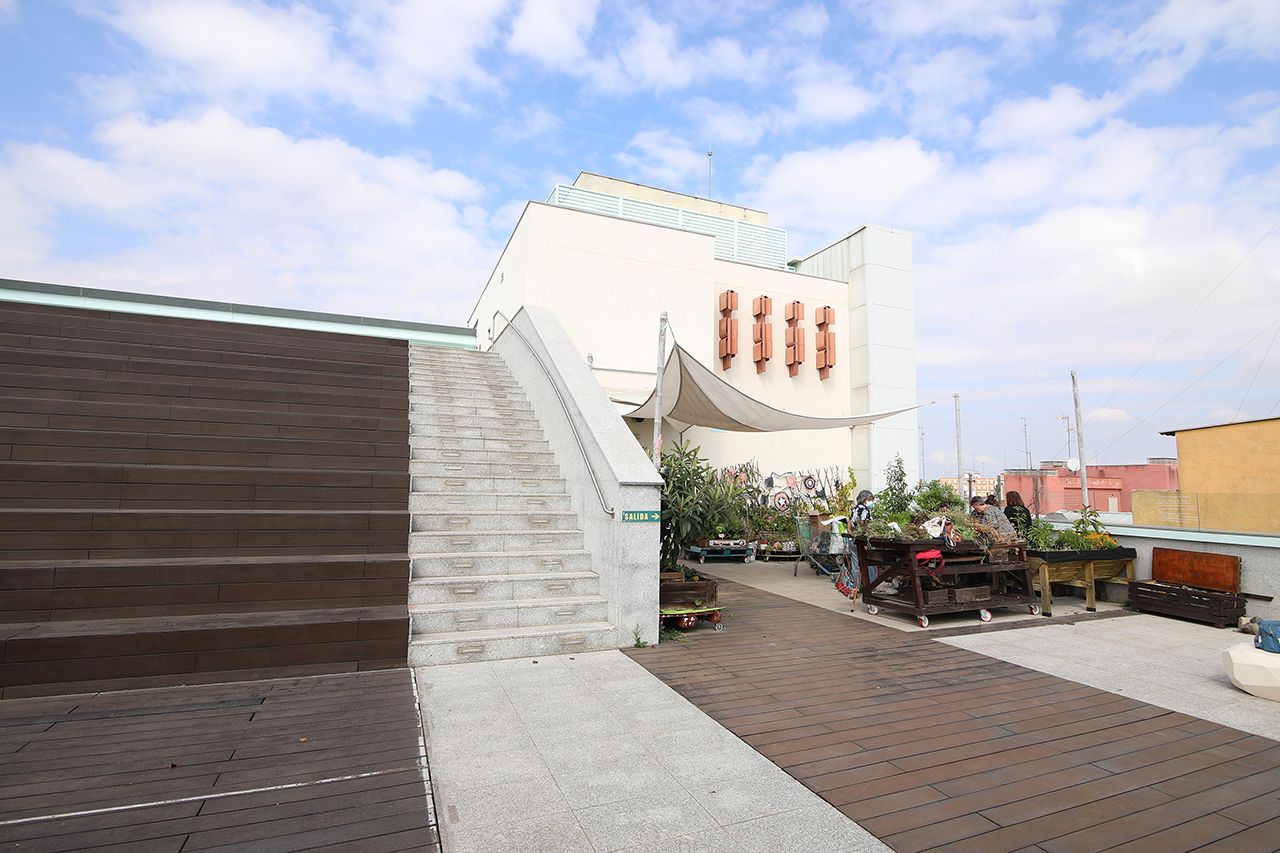 Terraza del Museo CA2M - ©Roberto Ruiz_Comunidad de Madrid