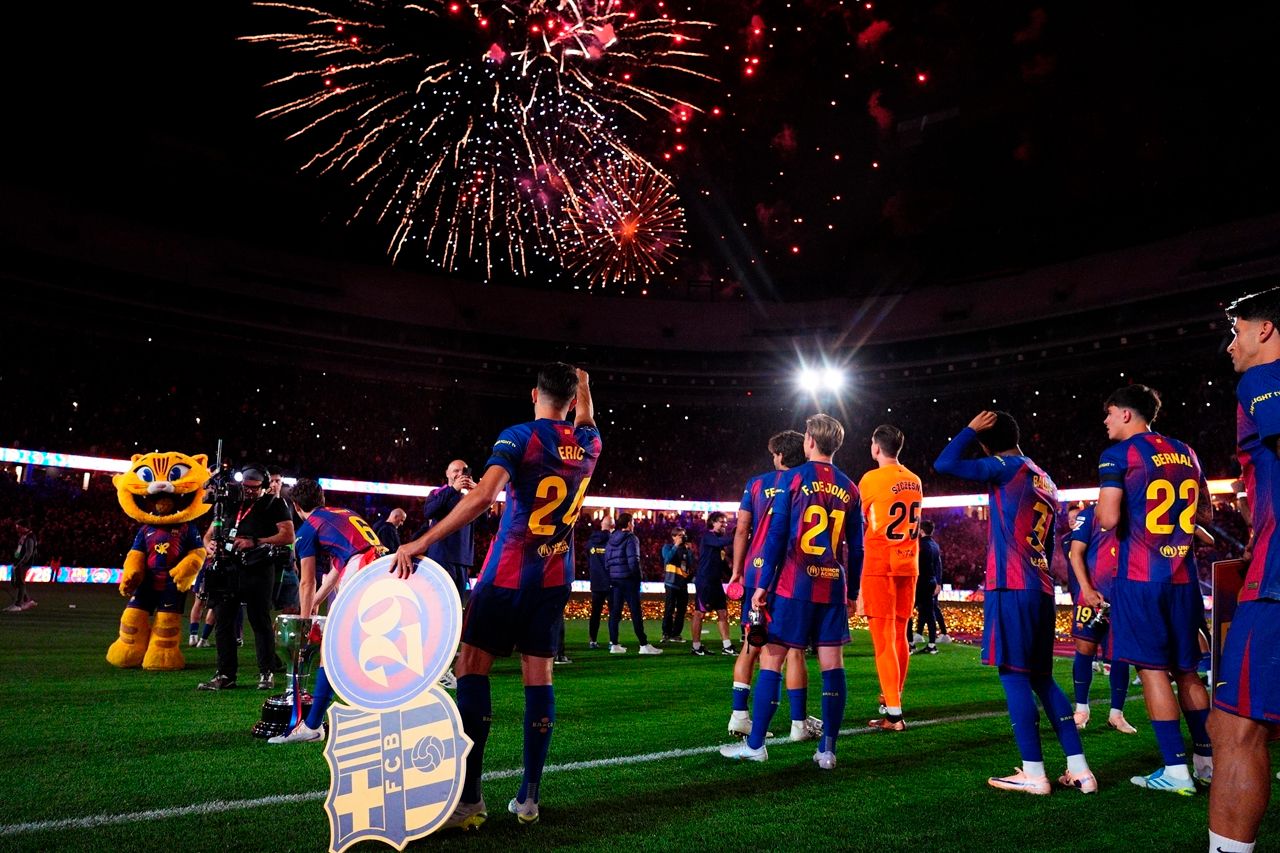 El FC Barcelona se proclamó campeón de LALIGA EA SPORTS en la temporada 2025-2026 - Foto: LALIGA