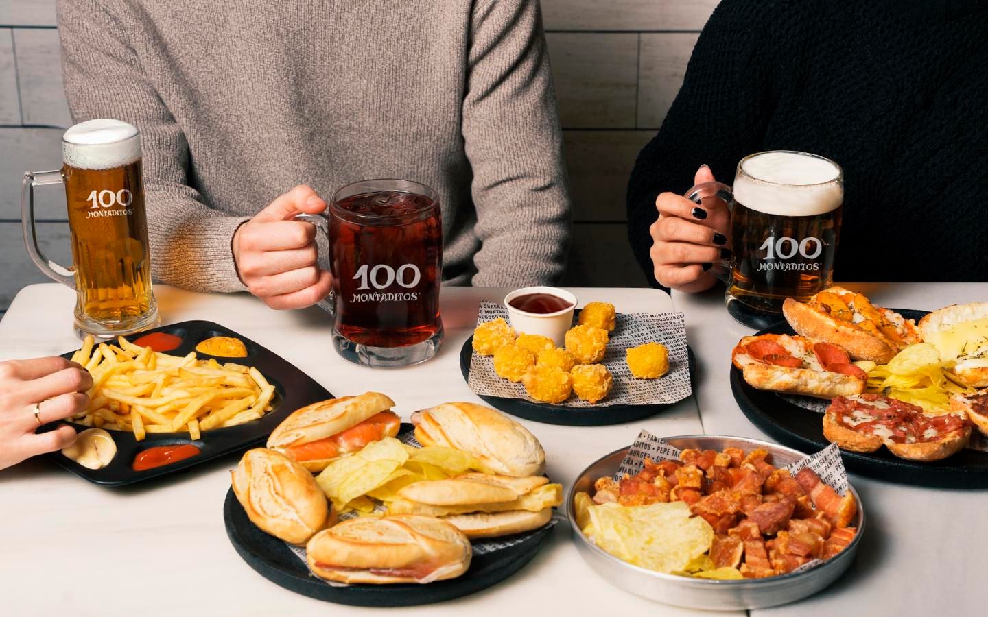 El ranking de 100 Montaditos: el top 10 de los españoles